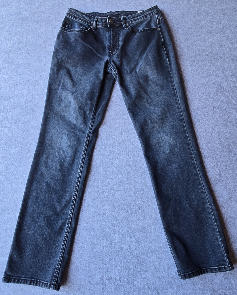 Buffalo David Bitton Jackson Straight Stretch Jeans Men’s 32×30 Dark Wash